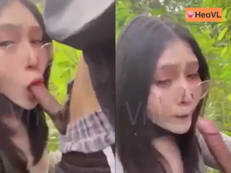 đi dã ngoại tiện xoạc gấu ở trong rừng